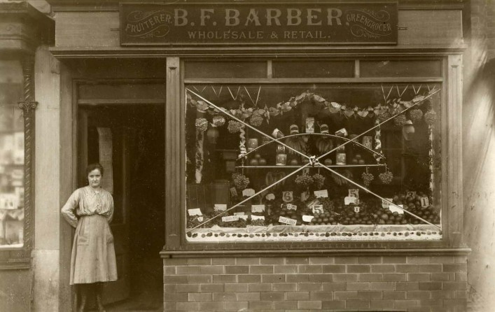 Bottom Shop - Auntie Gert circa 1920
