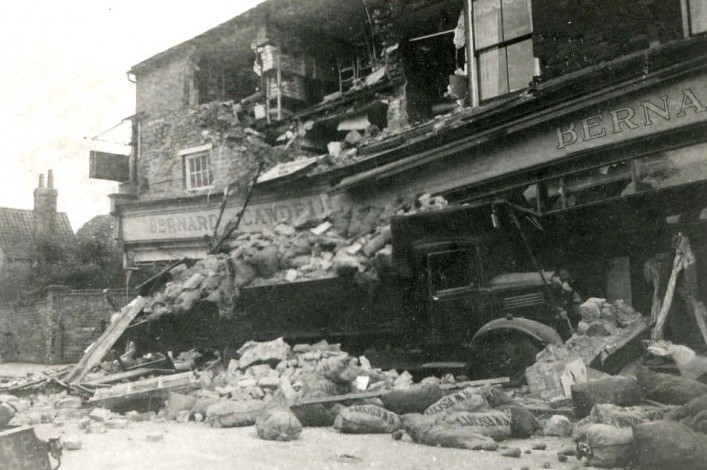 Cawdells - Lorry damage September 1936