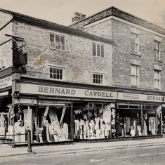 cawdells_1920's Cawdell's - Corner of High Street and Oundle Road, 1920's