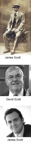 scott trio Scotts Family - James, David & James
