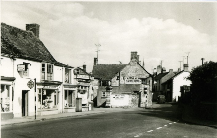 High Street/ Bridge Street at Junction with Midland Road 1965