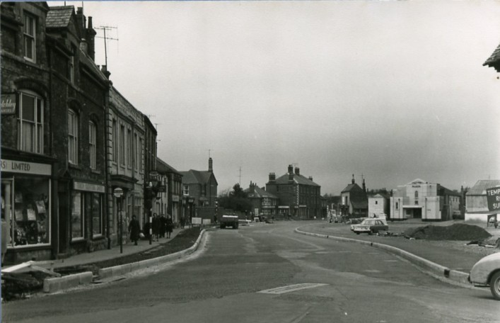High Street, looking towards the Plaza 1970