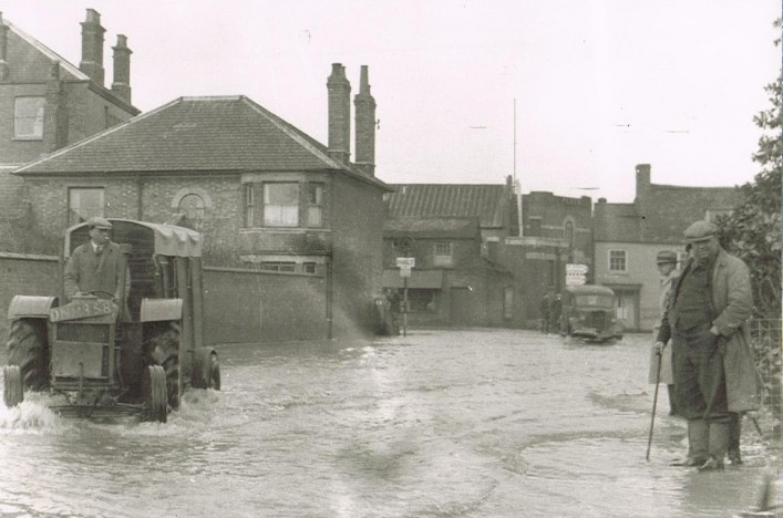 Floods, Midland Road 1947 Floods, end of Midland Road 1947