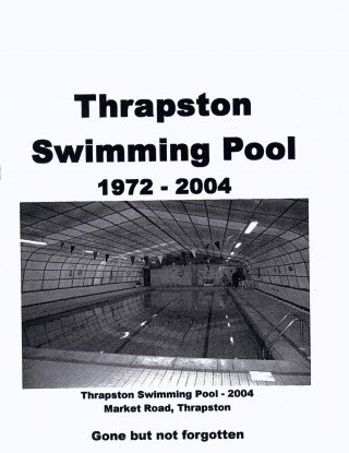 Thrapston Swimming Pool leaflet (cover) Thrapston Swimming Pool leaflet (cover)