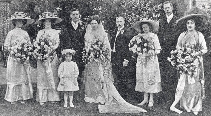 Wedding of Norah Gainer to J G Turner 