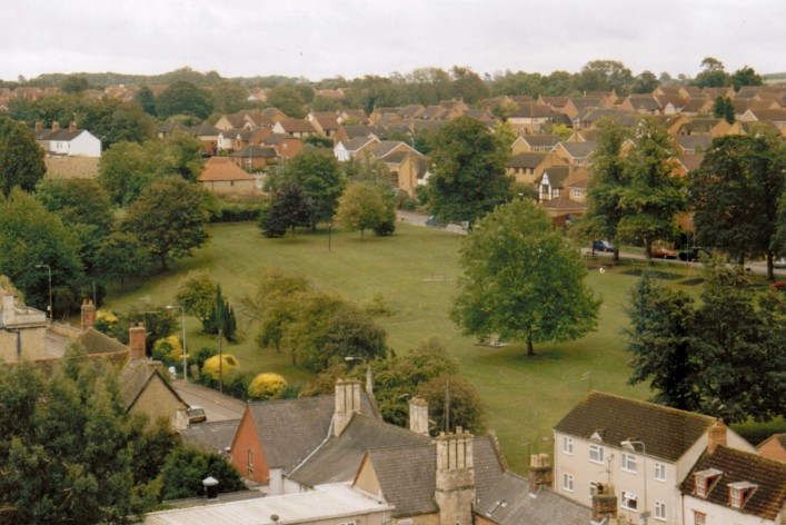 View towards the Peace Park, Huntingdon Road (2006)