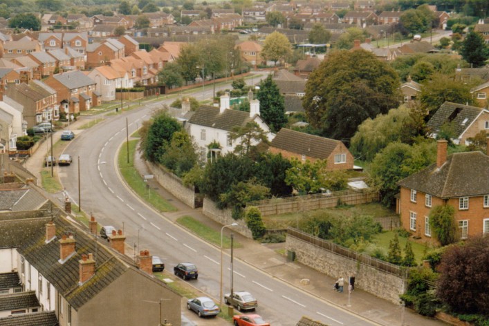 View towards Oundle Road (2006)