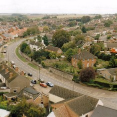 KSCN0041 Overlooking Oundle Road,