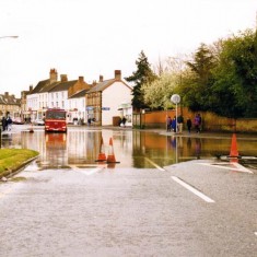 Corner Midland Road 11 april 1998 Corner of Bridge Street and Midland Road, Thrapston - 11 April 1998 | Eric Franklin