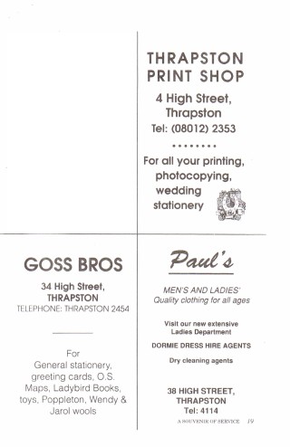 1990 Business Advertisements (Thrapston) - 4 1990 Business Advertisements (Thrapston)