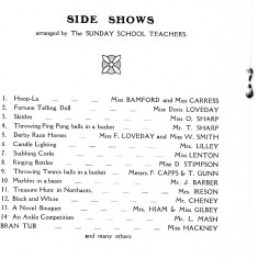 A Housewife's Fair 1929 (6) A Housewife's Fair - 31st January, 1929 Side Shows