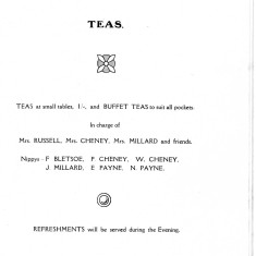 A Housewife's Fair 1929 (7) A Housewife's Fair - 31st January, 1929 Teas