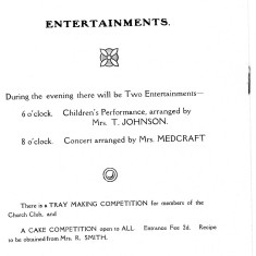 A Housewife's Fair 1929 (8) A Housewife's Fair - 31st January, 1929 Entertainments
