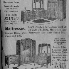 1938 Business Advertisements (Thrapston) - 2 1938 Business Advertisements (Thrapston) Cawdells