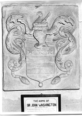 The Arms of Sir John Washington The Arms of Sir John Washington - St James Church, Thrapston