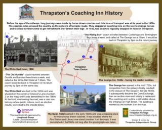 Thrapston's Coaching Inn History Thrapston's Coaching Inn History